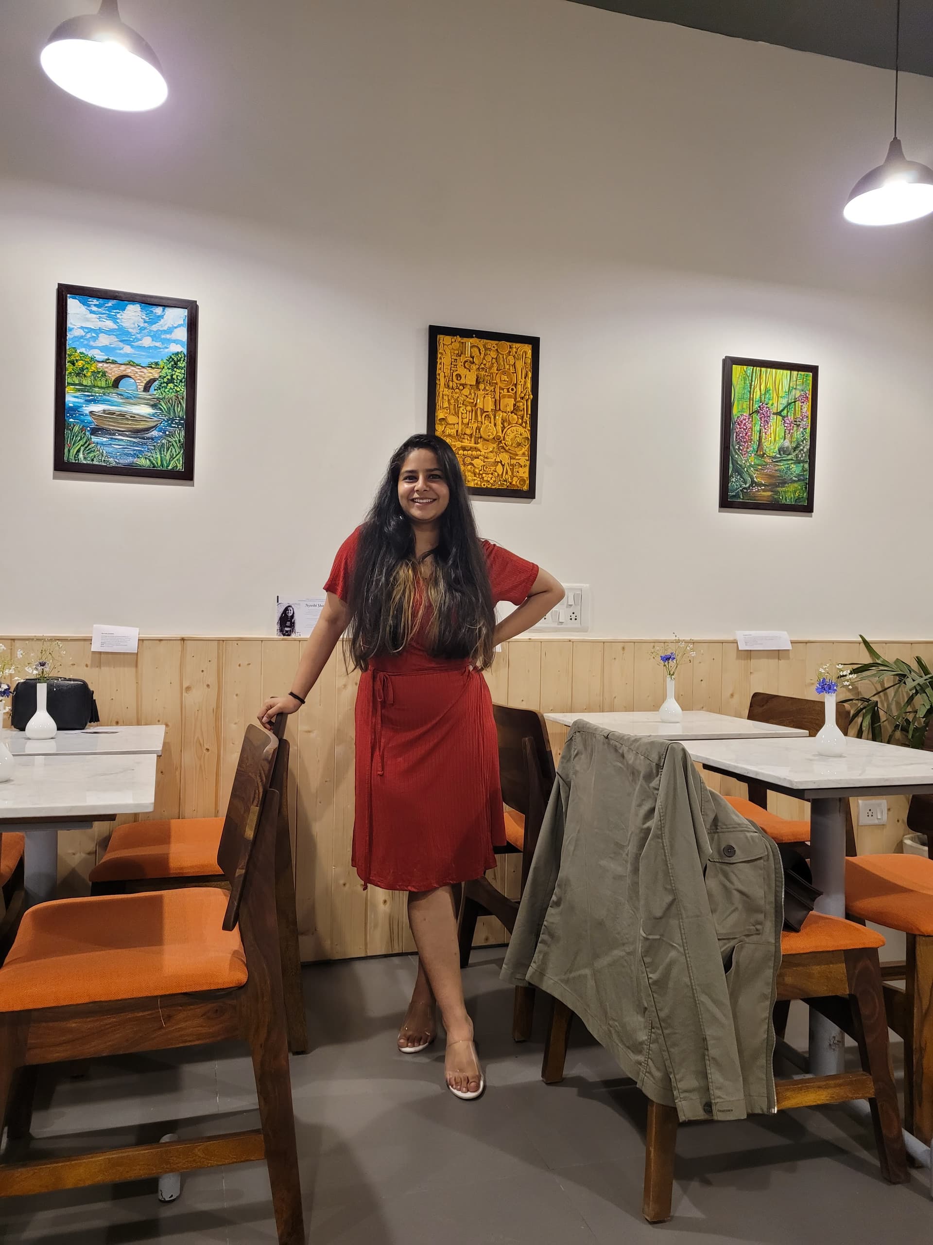 Exhibited my art, India - 2022